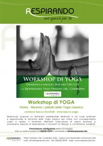 Yoga workshop seminario Codroipo Udine Pordenone meditazione