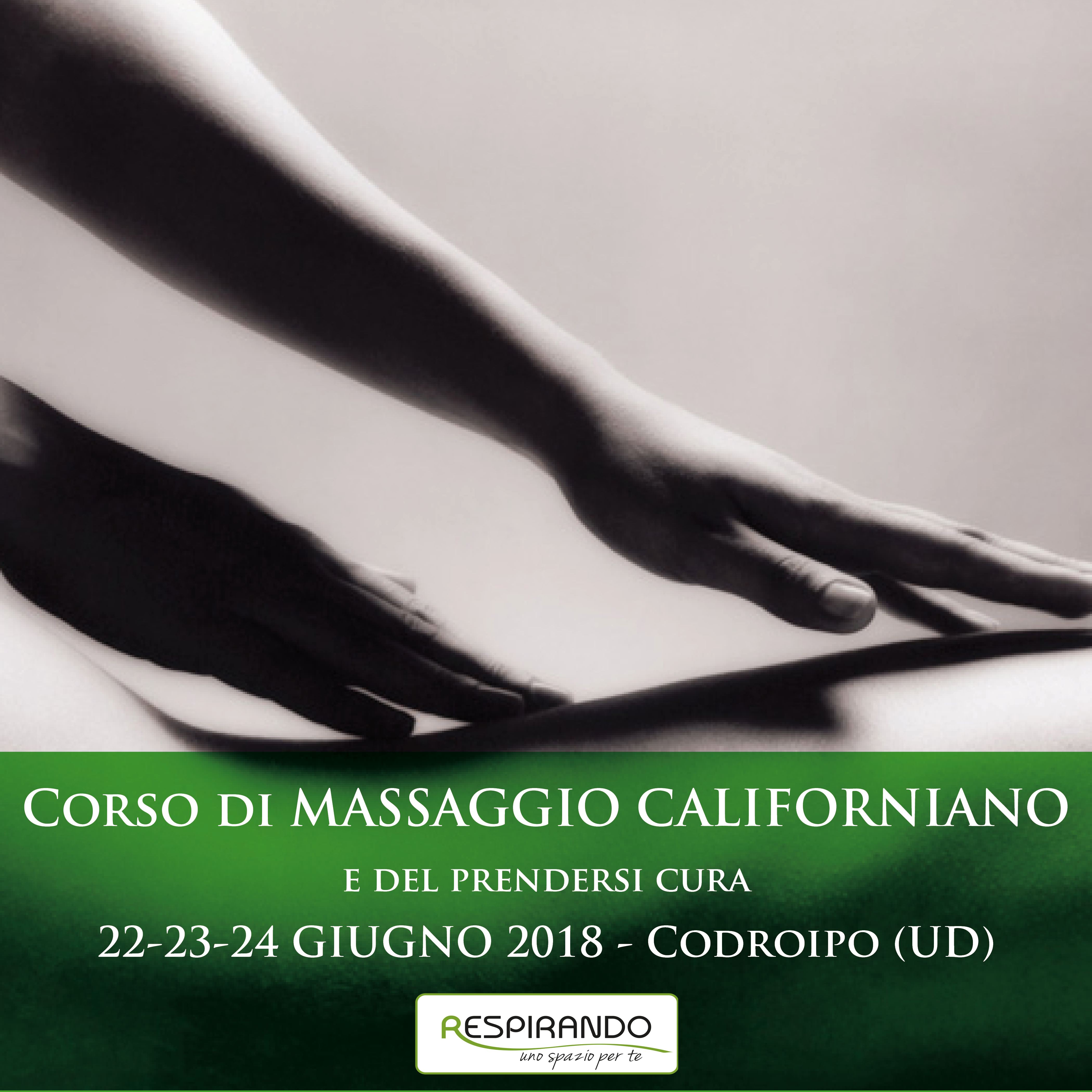 Corso Massaggio Californiano Codroipo Udine Pordenone